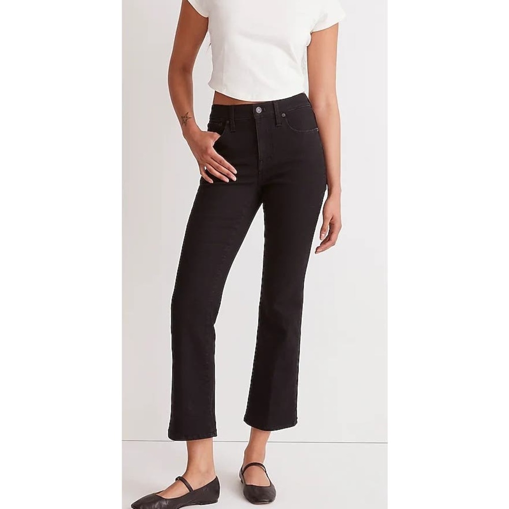 COPY - Madewell Kick Out Crop Jeans Size 28 NWT